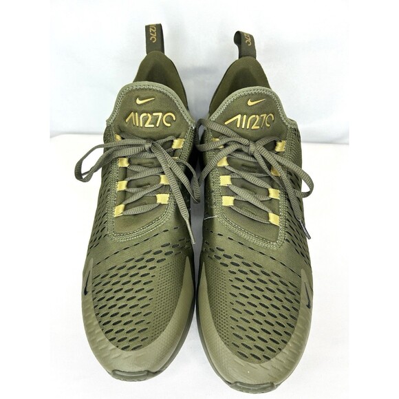 Nike Air Max 270 Shoes Men’s Size 11.5 Medium Olive Canvas Sneakers AH8050-301 - Picture 3 of 11